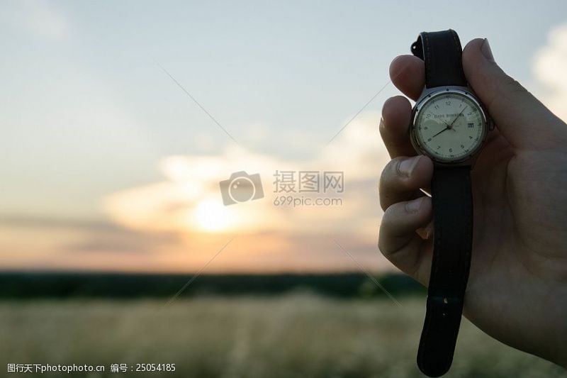 户外手表日落手手表日出手表时钟定时户外