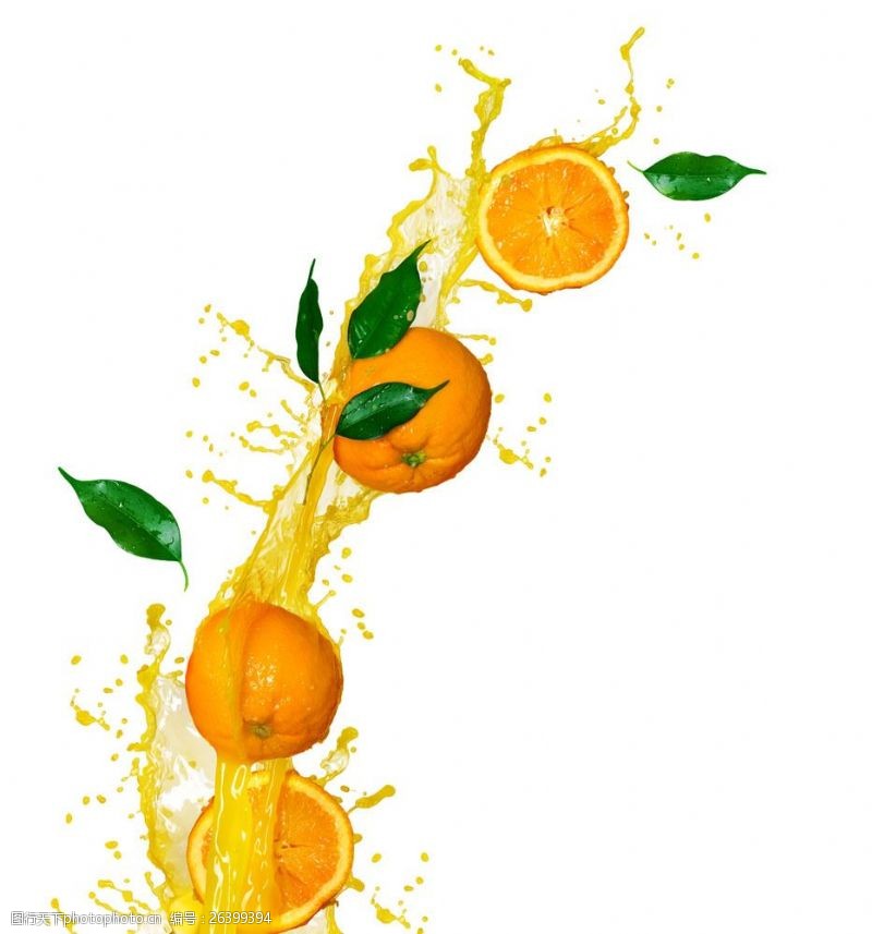 世界美食橙子图片