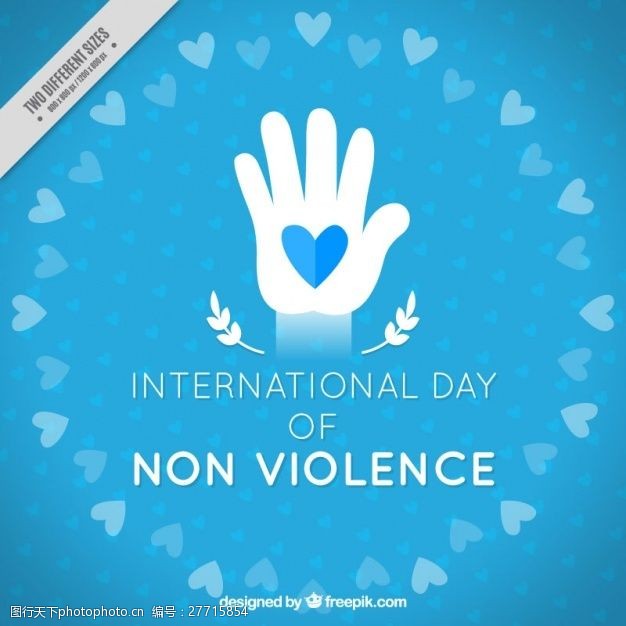 国际非暴力日背景