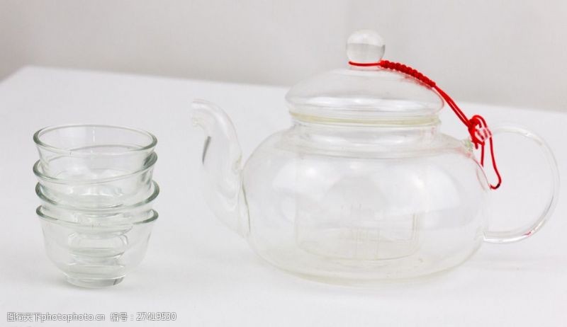 透明茶壶玻璃茶具图片