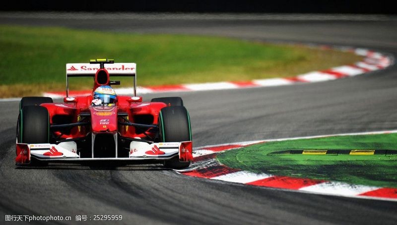 高清运动摄影特集法拉利F1图片
