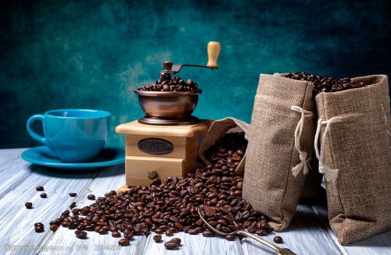 咖啡写真咖啡豆