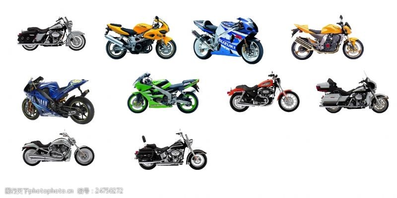 摩托车图标超酷摩托车系列PNG图标