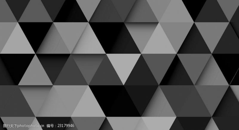 黑白构成黑白几何