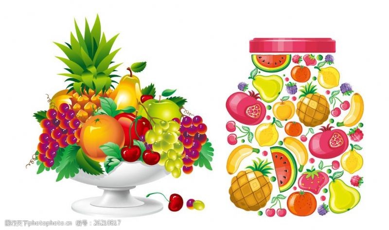 卡通石榴水果盘水果造型