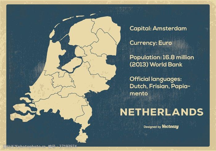 复联标志旧货荷兰地图