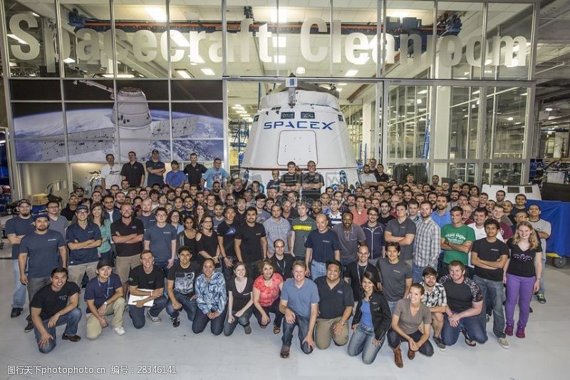 火箭队Spacex公司的团队