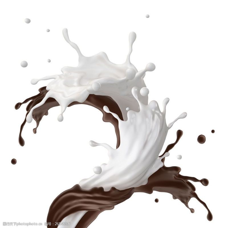 巧克力液体巧克力牛奶图片