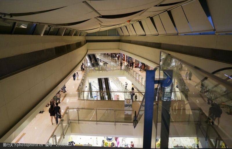 重庆龙湖时代天街购物中心顶层