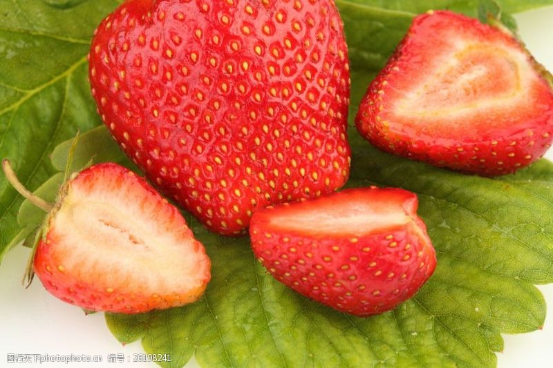 世界美食草莓图片