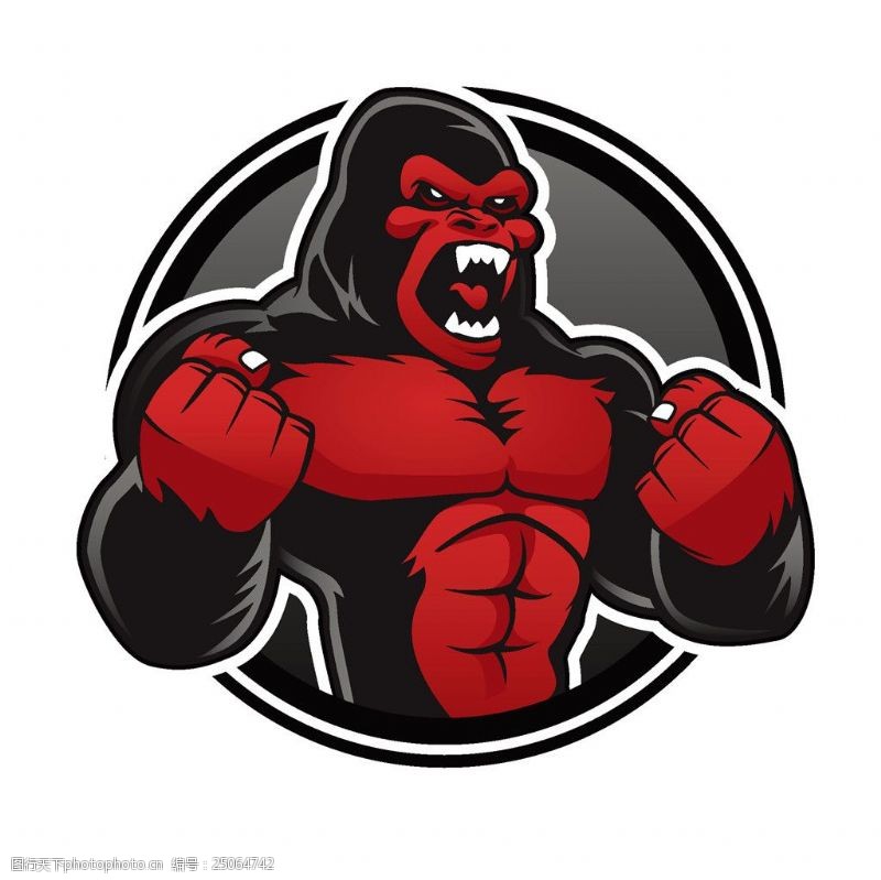 发怒的猩猩logo