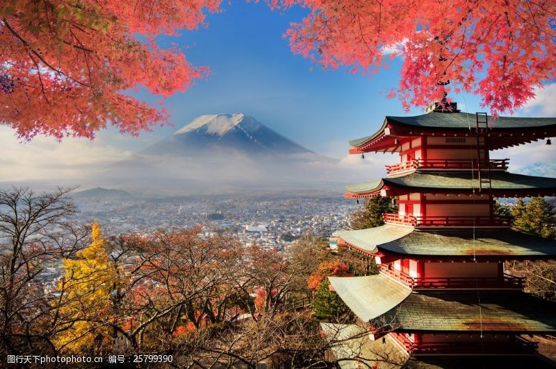 红塔山秋天日本景色图片