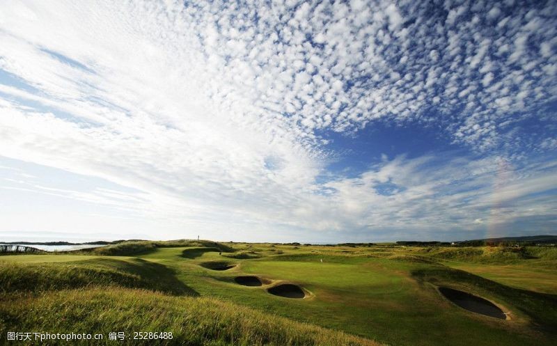 苏格兰文化高尔夫摄影图片