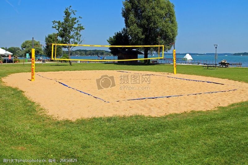公平的竞争环境沙滩排球