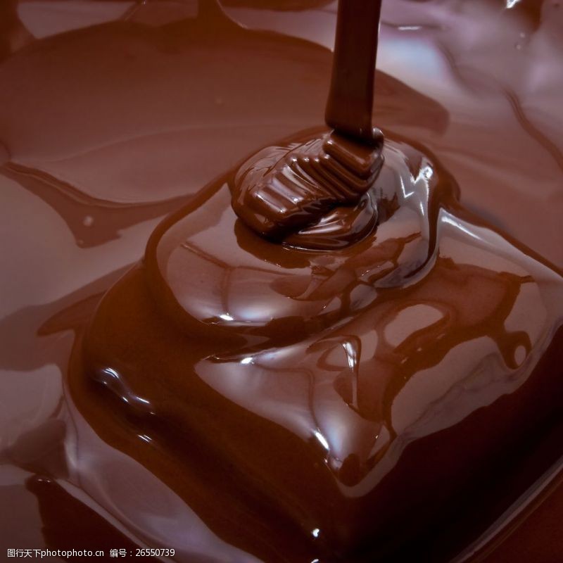 巧克力液体巧克力图片