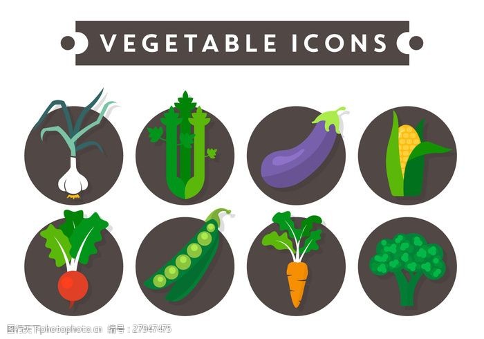 豌豆背景蔬菜矢量图标
