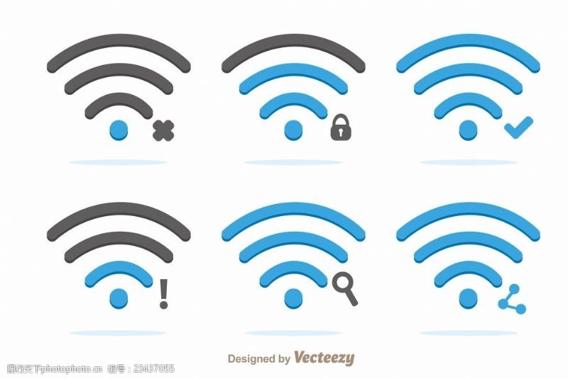 网际网络wifiwifi图标
