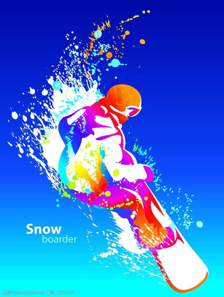 滑浪里约奥运会滑雪冲浪运动素材