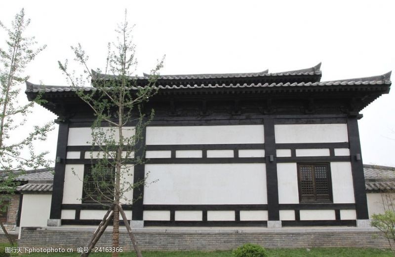 上海旅游中式汉代建筑