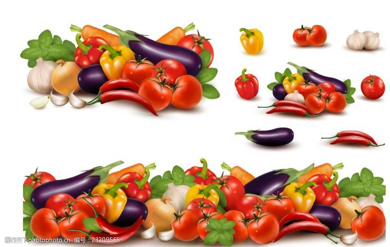 红辣椒素材高清蔬菜