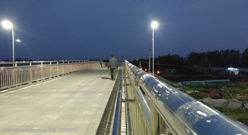 青岛夕阳天桥