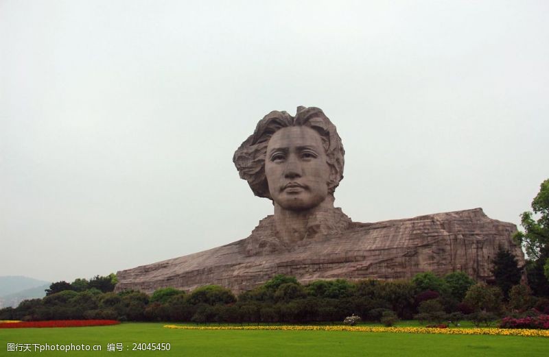 橘子洲毛泽东雕像